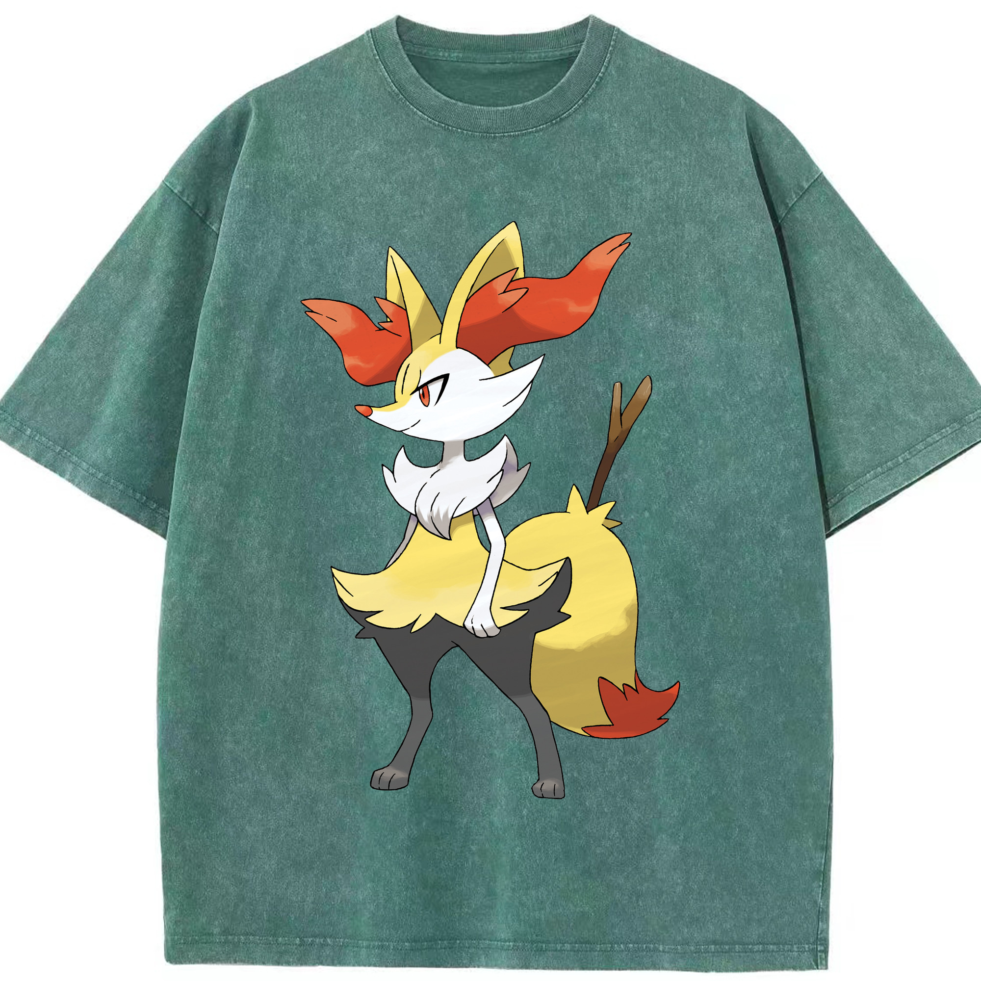 （画像用） ポケットモンスター Pokémon 綿100% ヴィンテージ風 半袖Tシャツ（フロントプリント）